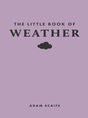 cover image of The Little Book of Weather